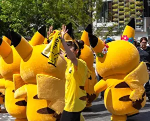 Crowded Prints: Pikachu Outbreak! 2018. Over 1