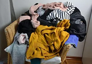 Closet Prints: Pile of clothes on a chair