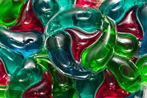 Housework Prints: Pile of laundry detergent pods background