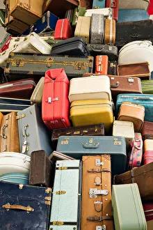 Airport Prints: pile of luggage