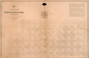 Reportage Prints: Pilot chart of the north Indian Ocean