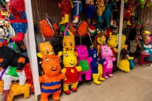 Folk Art Prints: Piñata for sale in Oaxaca, Mexico