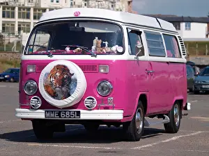 Tiger Prints: Pink VW camper