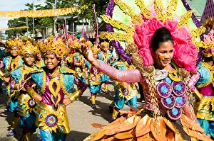 Philippine Prints: Pintaflores festival, San Carlos, Negros Occidental, Philippines