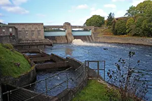 Highlands Prints: Pitlochry Dam, Scotland