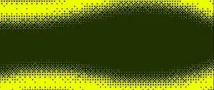 Halftone Prints: Pixelated bitmap wave gradient texture