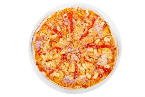 Fastfood Prints: Pizza whole round, cut into pieces
