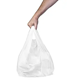 plastic bag white shopping carry polluion environment