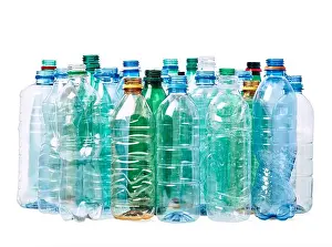 Dump Prints: plastic bottle empty transparent recycling container water environment drink garbage beverage