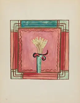Motifs Prints: Plate 16, Altar Panel, from Spanish Colonial Designs of New Mexico
