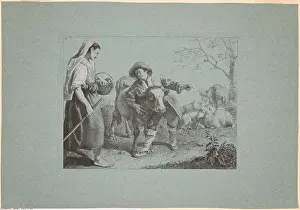 Rural Life Prints: Plate 2 by Francesco Londonio, 1762-63