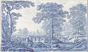 Earthenware Prints: Plate of earthenware, Frederik van Frytom