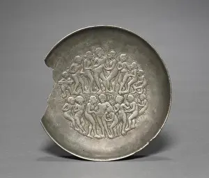 Alloy Prints: Plate with a Scene of Revelry, 400s