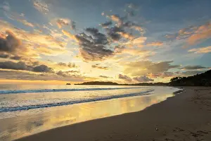 Central American Prints: Playa Carillo, Peninsula de Nicoya, Guanacaste, Costa Rica, Central America