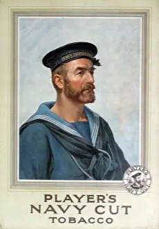 Tobacco Prints: Player's Navy Cut Tobacco Cigarettes card