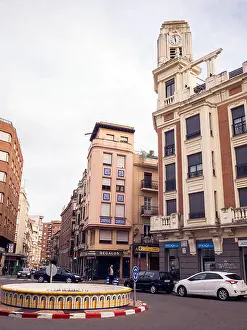 Toledo Prints: Plaza del reloj. Talavera de la Reina