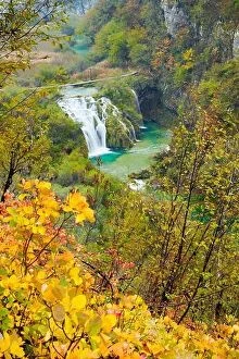Images Dated 23rd October 2012: Plitvice Lakes National Park, Croatia, Europe