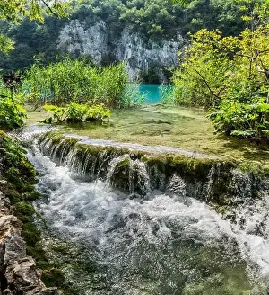 Plitvice Lakes National Park Prints: Plitvice Lakes National Park is one of the oldest and largest national parks in Croatia and UNESCO World Heritage