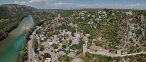 Old Houses Prints: Počitelj is a fortified town from Ottoman period in Bosnia and Herzegovina