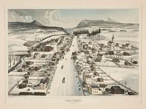 New York Prints: Poestenkill, Rens. Co. N.Y.. After: Joseph H. Hidley, American, 1830–1872