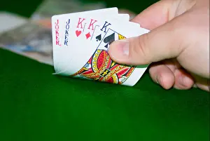Suits Prints: Poker Hand Three Kings Two Jokers