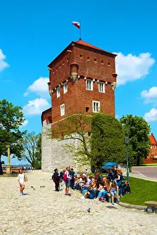 Curiosity Prints: Poland, Cracow, Wawel castle, Thief Tower