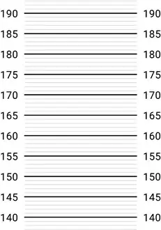 Measuring Prints: Police mugshot background. Person's height measuring scale