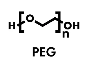 Synthetic Prints: Polyethylene glycol (PEG), chemical structure