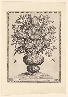 Motif Prints: Polyptoton de Flore (The Variance of Flowers)