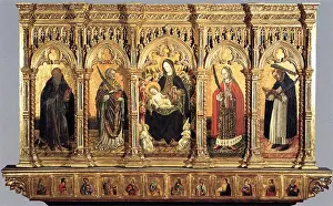 Castello Prints: This polyptych by Benedetto Bembo