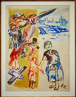 Museo Bellas Artes Prints: Pomozte baskicky'm d'etem (Help Basque Children)