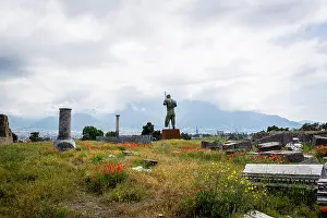 Mysterious Prints: Pompeii, archeological site, Italy
