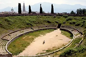 Sailors Prints: Pompeii Roman Ruined dead City Vesuvius Italy