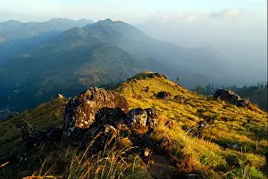 Tourist Spot Prints: Ponmudi HIlls in Kerala India