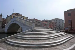 Ponte Prints: Ponte Vigo, Vigo Bridge, Chioggia, Veneto, Italy