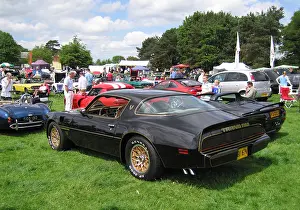 Coupe Prints: Pontiac Transam at Classic Car Show Capesthorne Hall Cheshire