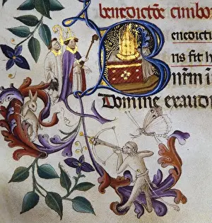 Hare Prints: Pontifical de Guillaume Durand, c