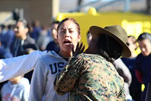 San Diego Prints: During a pool function at Weapons Field Training Battalion