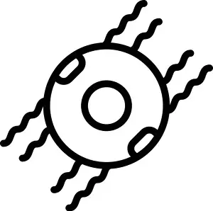 Inflatable Prints: Pool ring icon. Outline Pool ring vector icon for web design isolated on white background