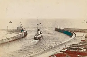 Gibon Art Prints: Port of Dieppe, France, Anonymous