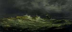 Richard Prints: Porthcawl in a Storm, 1900