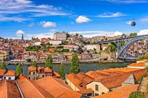 Images Dated 14th October 2014: Porto, Portugal old town on the Douro River
