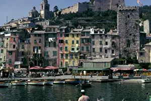 La Spezia Prints: Porto Venere on the Ligurian coast Italy pictured in 1966