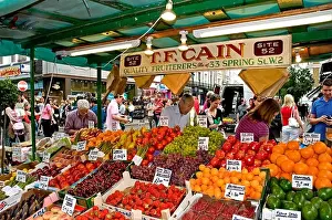 Old Fashioned Prints: Portobello Road Market Notting Hill London Greengrocer