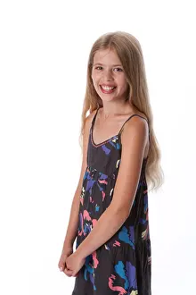 Portrait of a 10 year old girl