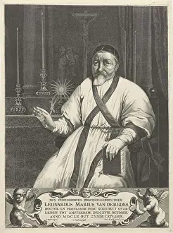 Robe Prints: Portrait of the Amsterdam Theologian and priest Leonard Marius van der Goes