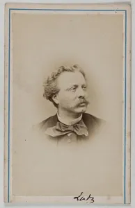 Carte De Visite Prints: Portrait of C. Lutz (opera singer) Portrait de C