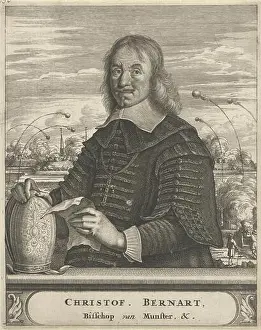 Siege Prints: Portrait of Christoph Bernhard von Galen