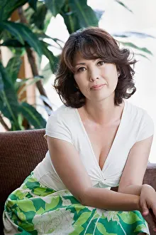 Forties Prints: Portrait of confident mature woman