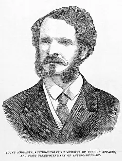 Prime Minister Prints: Portrait of Count Gyula Andrássy de Csíkszentkirály et Krasznahorka